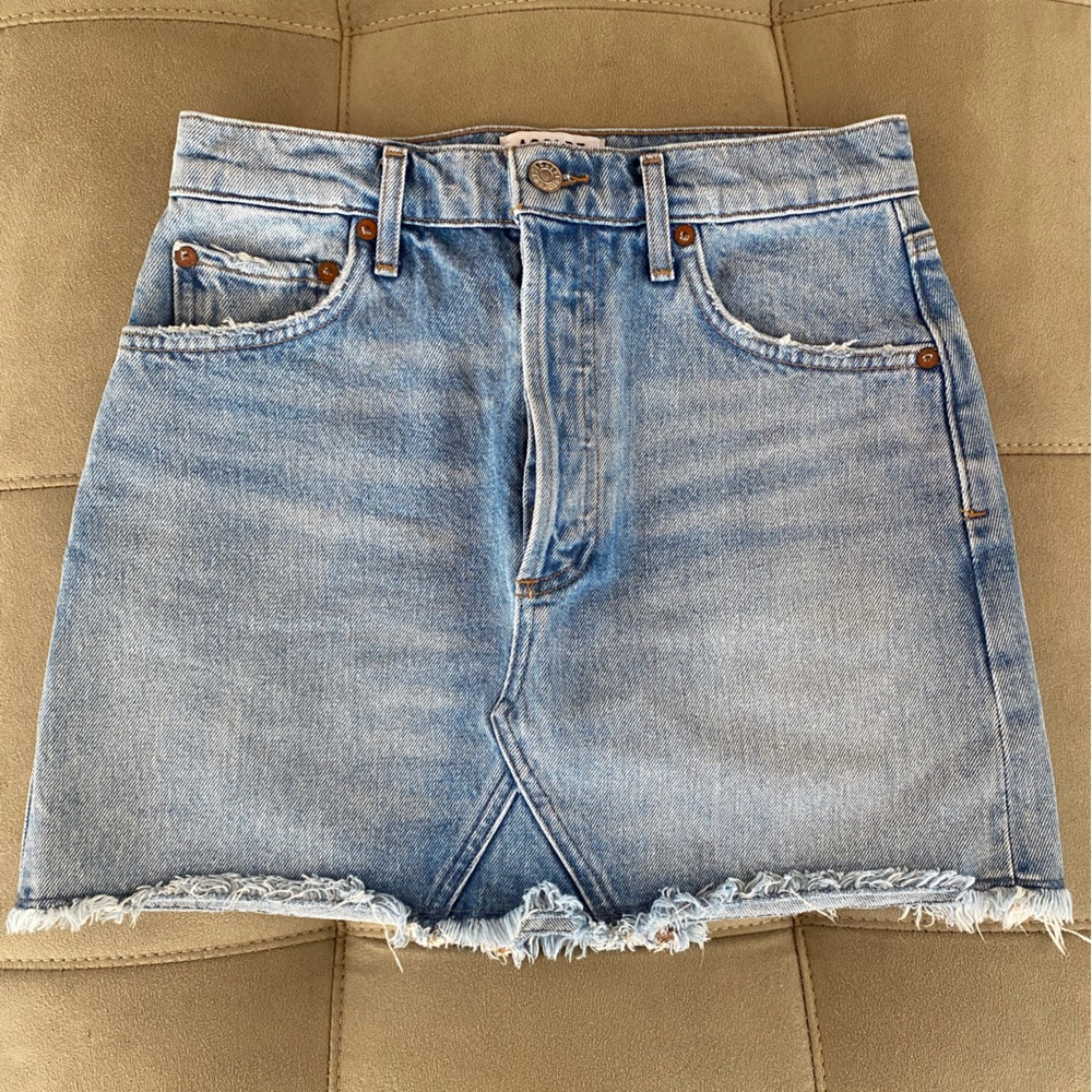 Agolde Denim Skirt